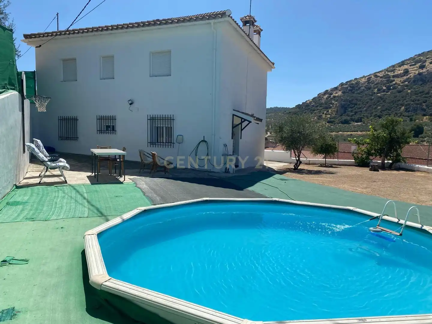 Vista exterior de Casa o chalet en venta en Colomera con Jardín privado, Trastero y Piscina