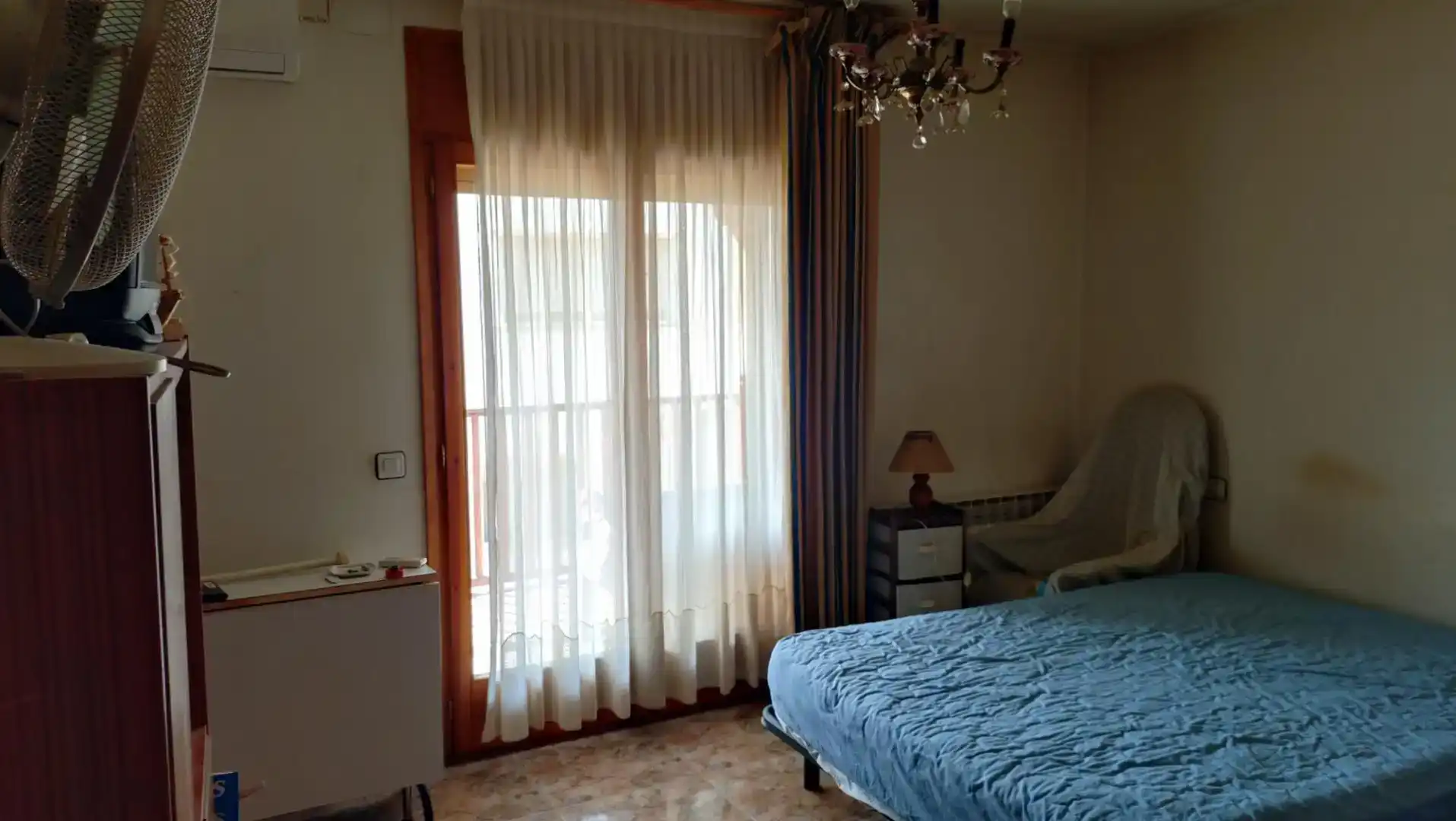 Dormitori de Casa adosada en venda en Castelserás amb Aire condicionat i Balcó