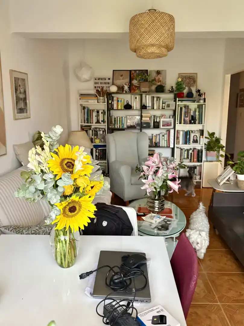 Sala d'estar de Pis en venda en Casco Viejo