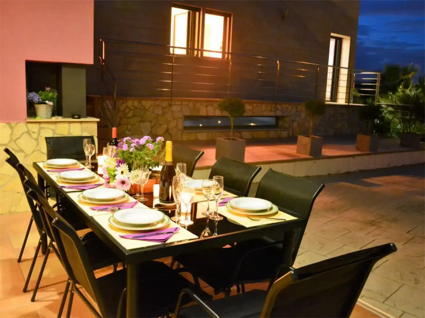 Terraza de Casa o chalet de alquiler en Can Lloses - Can Marcer