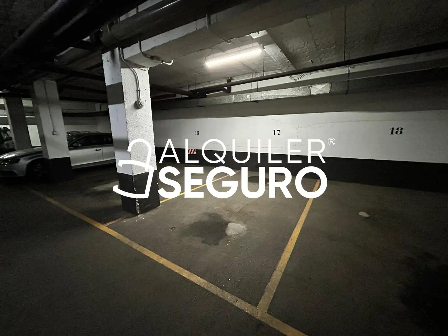 Parking de Piso de alquiler en Madrid con Aire acondicionado, Calefacción y Amueblado