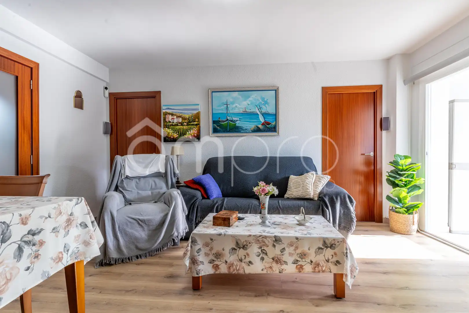 Sala de estar de Piso en venta en Eixample
