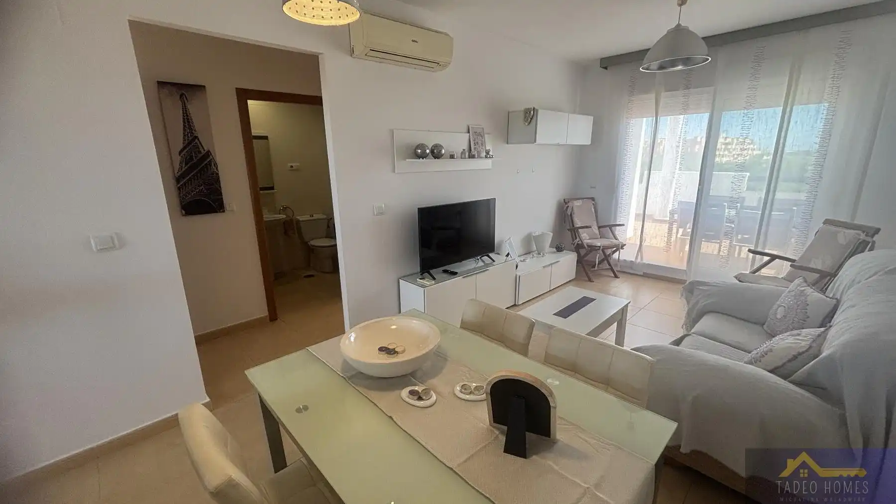 Sala de estar de Apartamento en venta en Torre-Pacheco con Aire acondicionado, Calefacción y Terraza