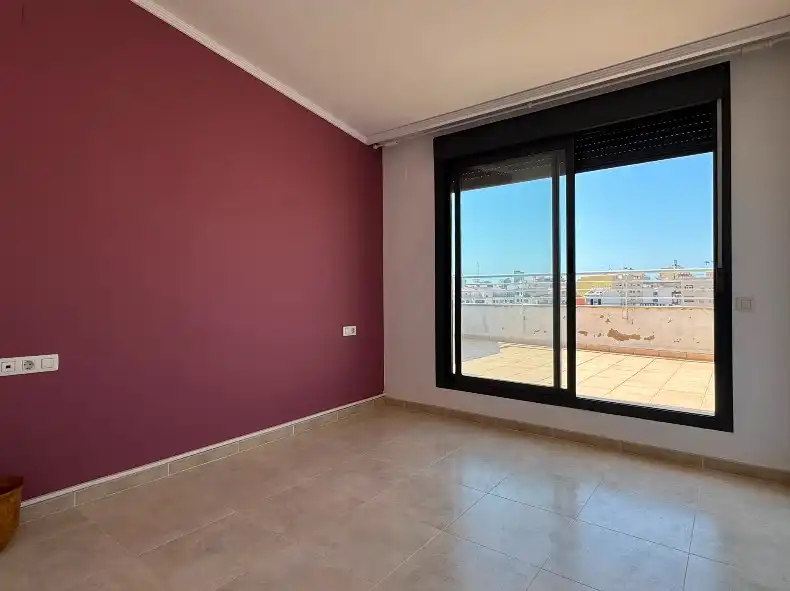 Schlafzimmer von Maisonette zum Verkauf in Castellón de la Plana / Castelló de la Plana mit Heizung, Terrasse und Möbliert