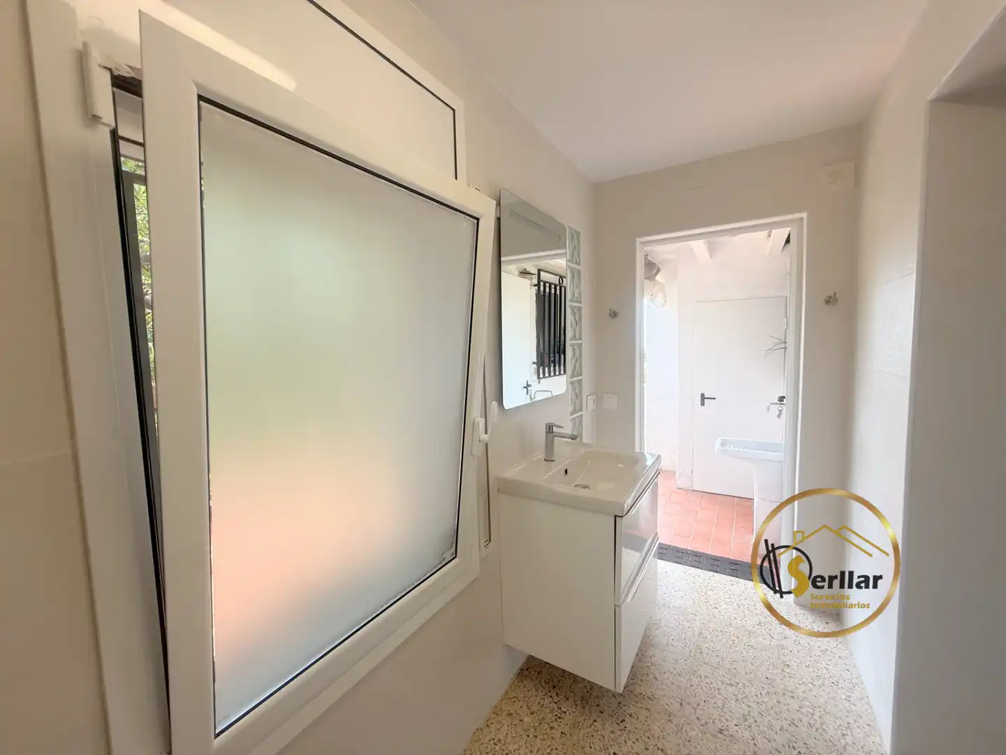 Badezimmer von Haus oder Chalet zum Verkauf in Calafell mit Klimaanlage, Heizung und Privatgarten
