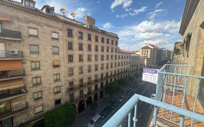 Exterior view of Flat for sale in Salamanca Capital  with Balcony