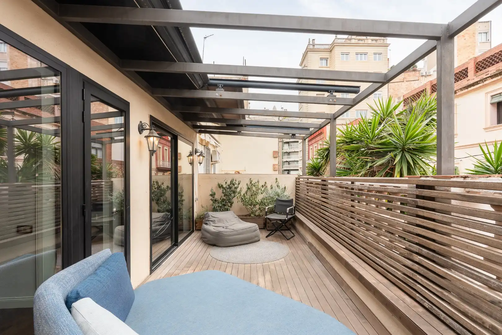 Terraza de Casa o chalet en venta en Barcelona con Aire acondicionado, Calefacción y Jardín privado