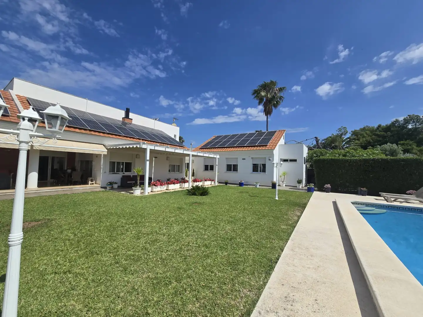Jardí de Casa o xalet en venda en Castellón de la Plana / Castelló de la Plana amb Aire condicionat, Calefacció i Jardí privat