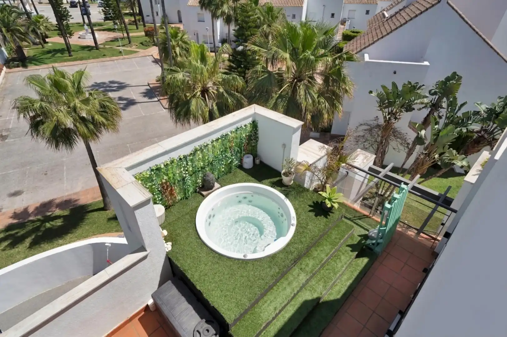 Terrace of Attic for sale in Casares  with Private garden, Alarm and Community pool