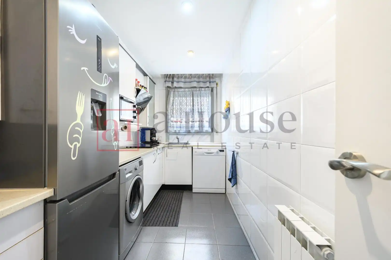 Kitchen of Flat for sale in Barcelona  with Air Conditioner, Heating and Terrace