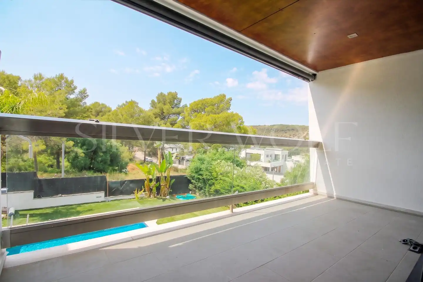 Terraza de Casa adosada de alquiler en Sant Pere de Ribes con Aire acondicionado, Calefacción y Jardín privado