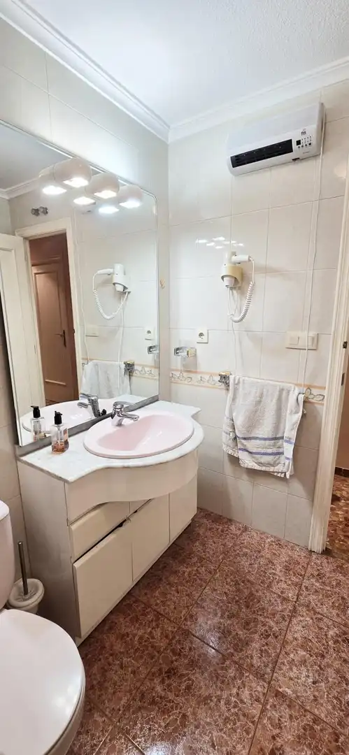 Baño de Piso de alquiler en Petrer con Aire acondicionado, Amueblado y Balcón