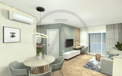 Living room of Planta baja for sale in Terrassa  with Air Conditioner, Heating and Parquet flooring