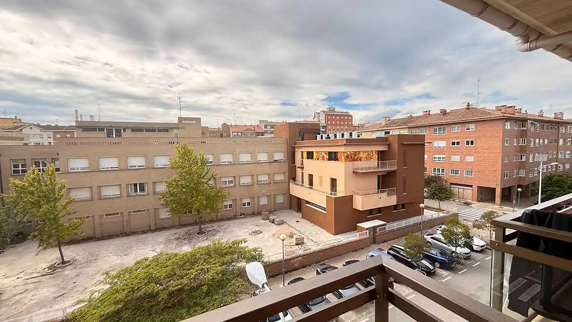 Vista exterior de Pis en venda en Tafalla amb Aire condicionat, Calefacció i Traster