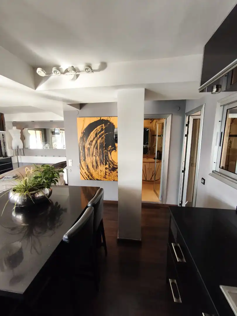Dining room of Flat for sale in Salou  with Parquet flooring, Terrace and Furnished