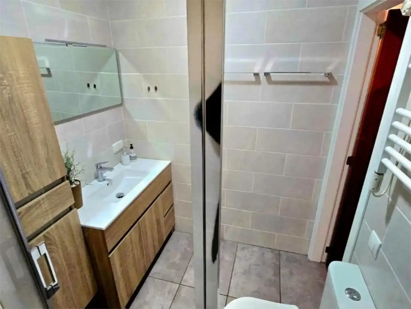 Bathroom of Flat for sale in Capdepera  with Air Conditioner, Storage room and Balcony