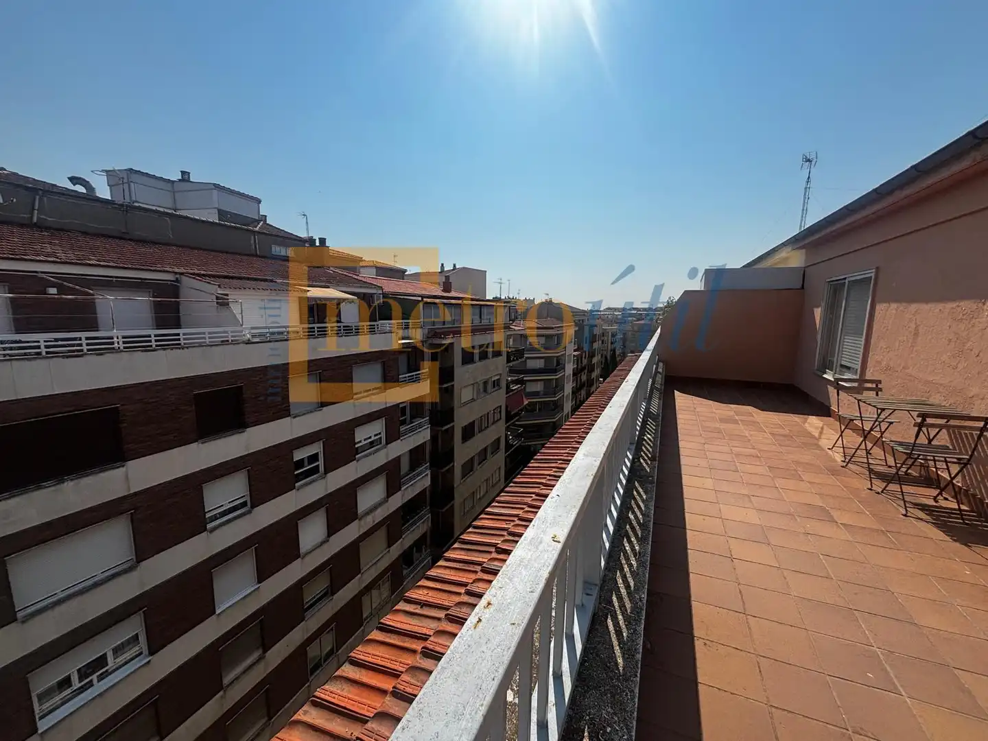 Balcony of Attic for rent in Salamanca  with Heating, Terrace and Furnished