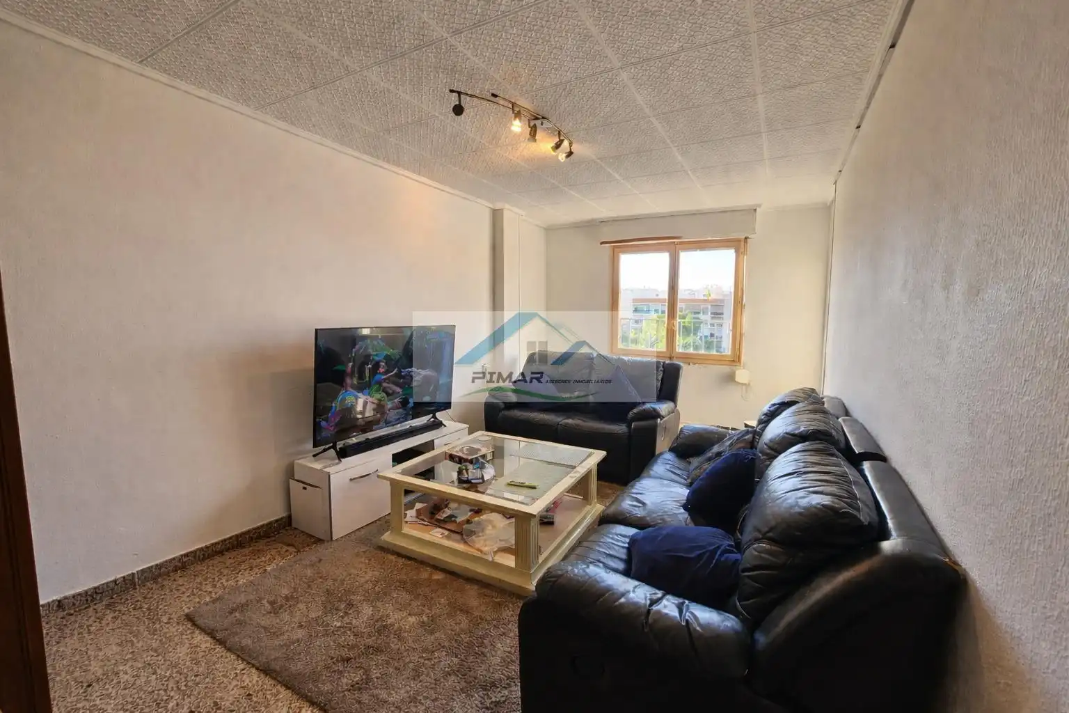 Sala de estar de Piso en venta en Elche / Elx con Balcón
