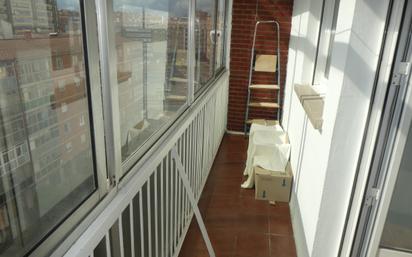 Balcony of Flat for sale in Burgos Capital  with Heating, Parquet flooring and Terrace