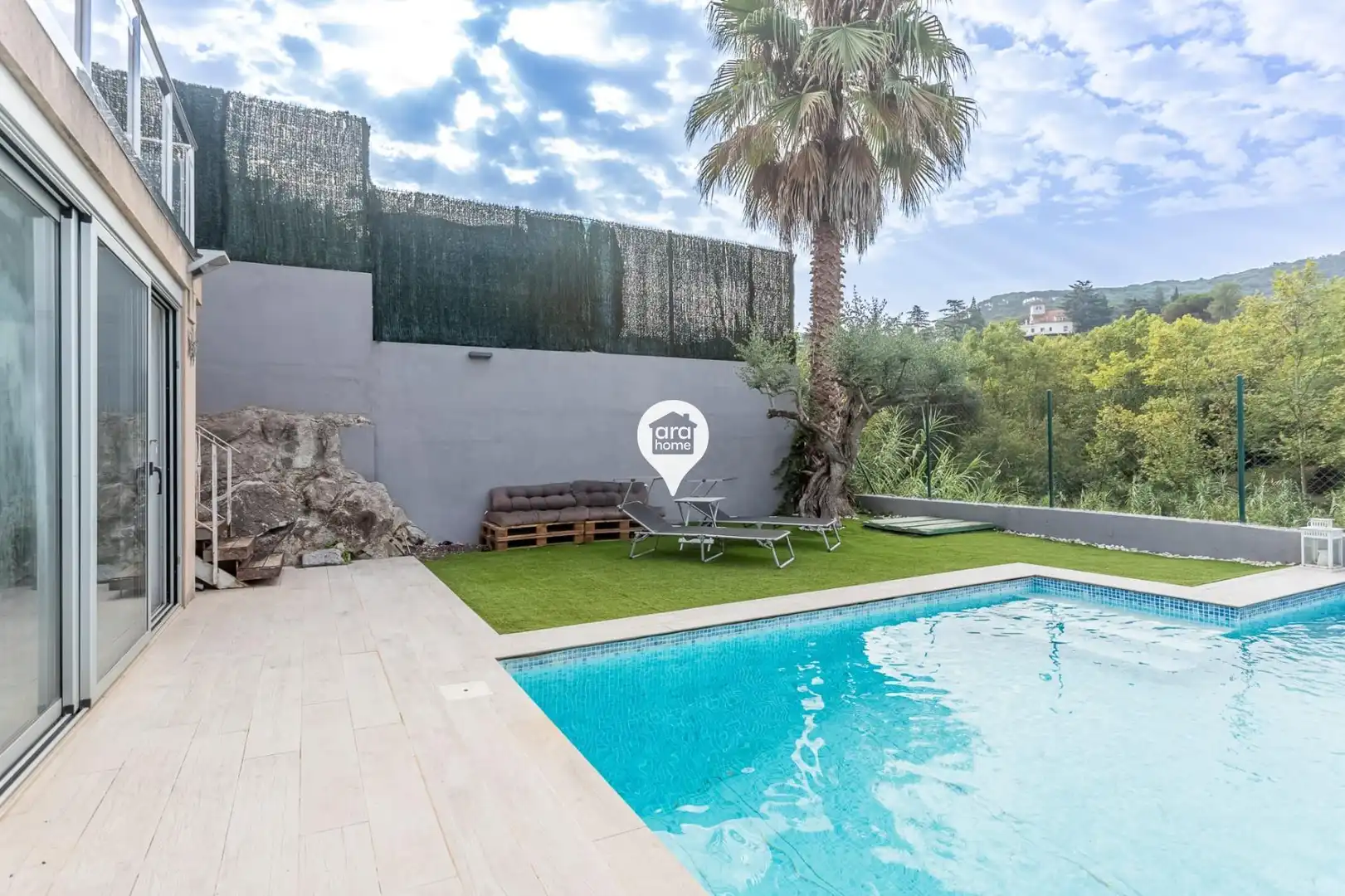 Piscina de Casa o chalet en venta en Dosrius con Aire acondicionado, Calefacción y Jardín privado