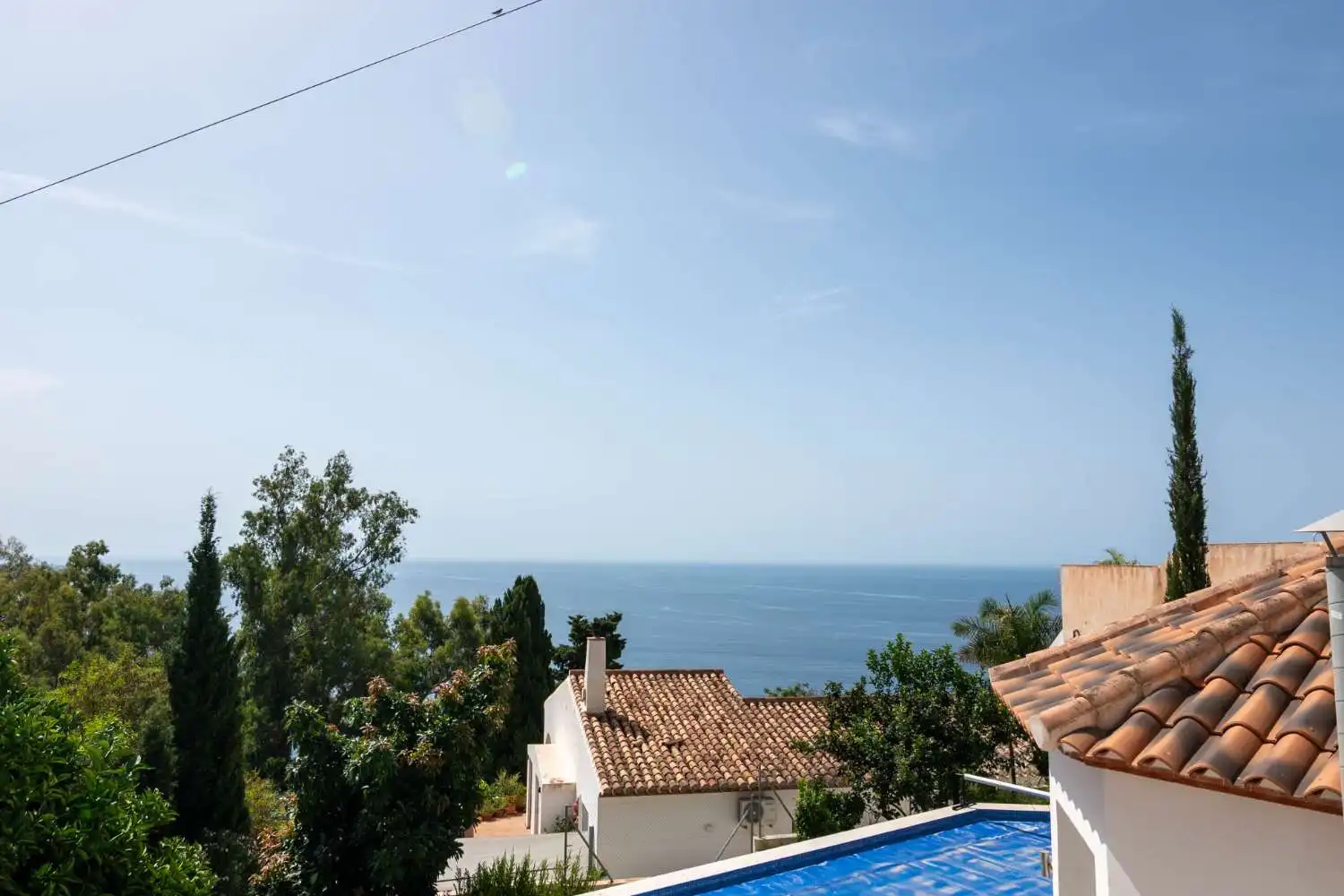 Vista exterior de Casa o xalet de lloguer en Salobreña amb Terrassa, Piscina i Moblat