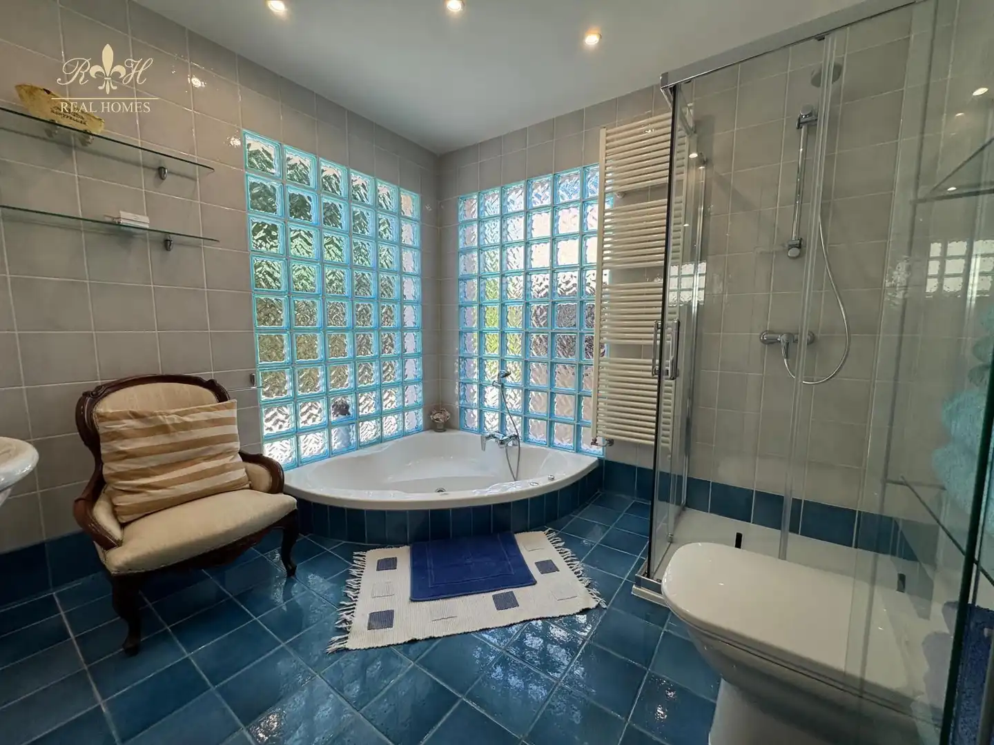 Baño de Casa o chalet de alquiler en L'Alfàs del Pi con Aire acondicionado, Calefacción y Terraza
