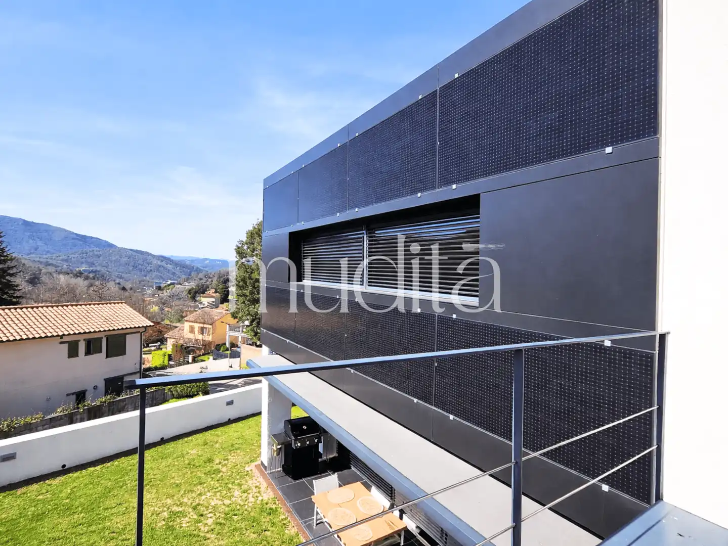 Vista exterior de Casa o chalet en venta en Viladrau con Calefacción, Jardín privado y Terraza