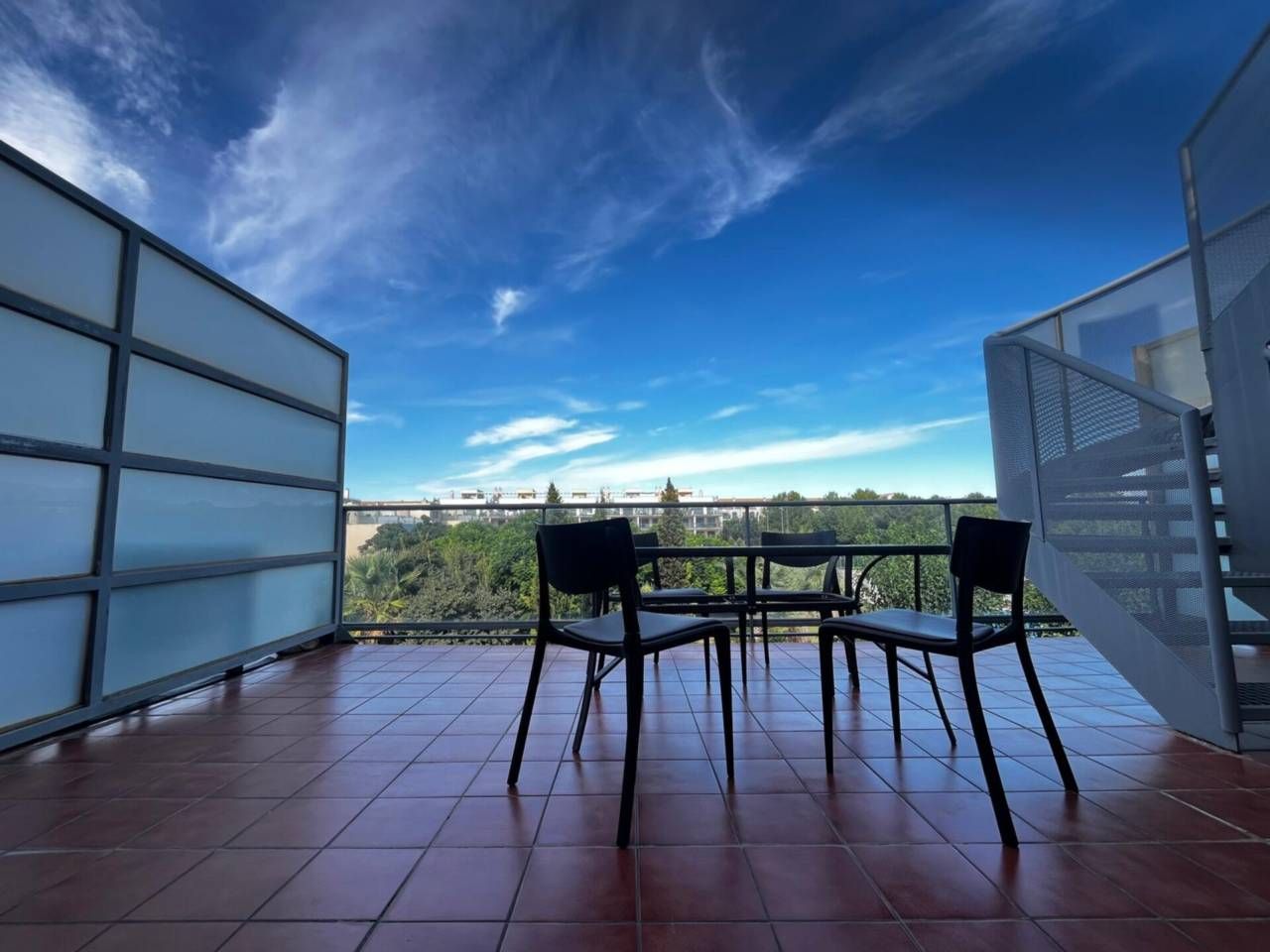 Terrassa de Àtic en venda en San Jorge / Sant Jordi amb Aire condicionat, Terrassa i Moblat