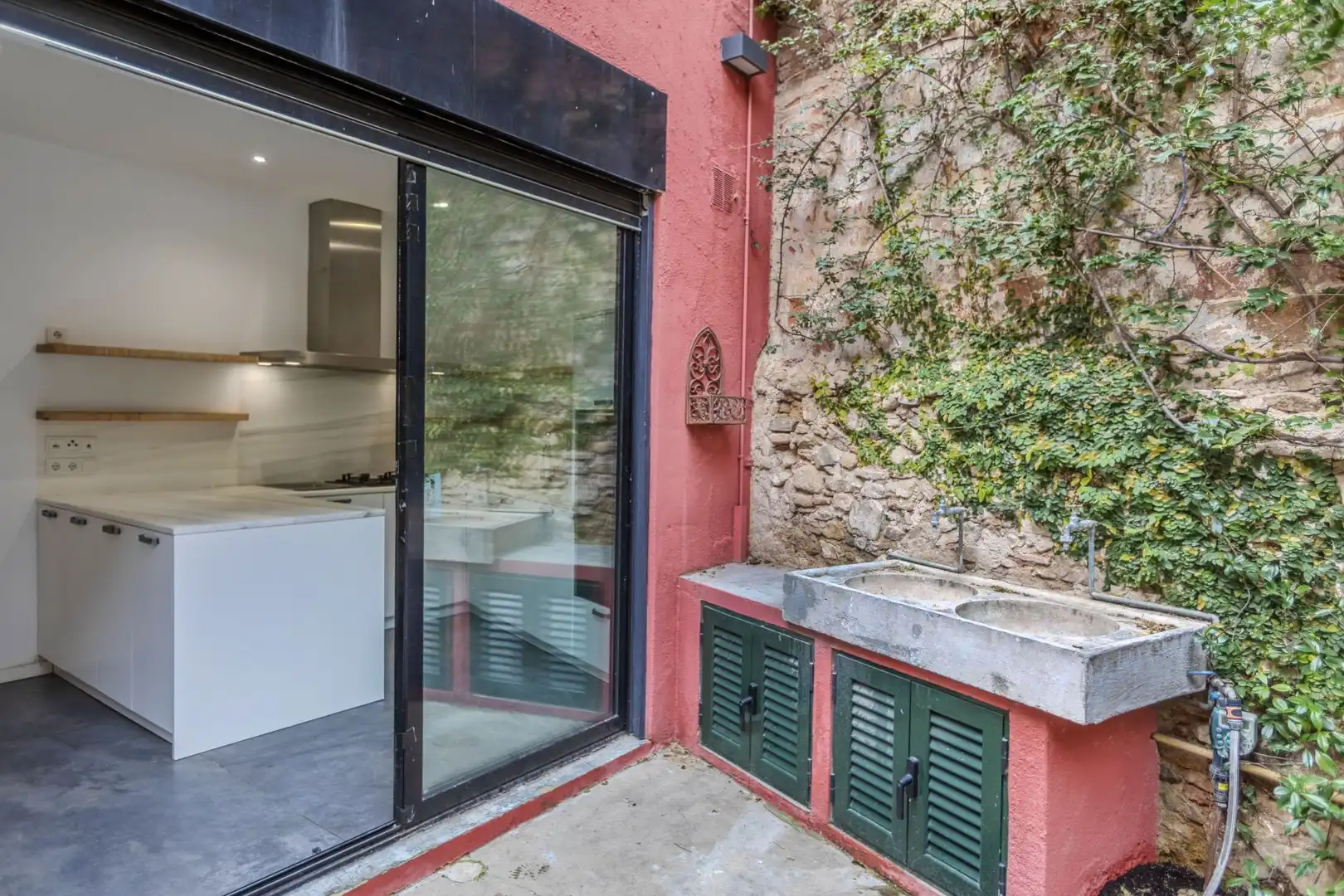 Terraza de Casa adosada en venta en Barcelona con Parquet y Terraza