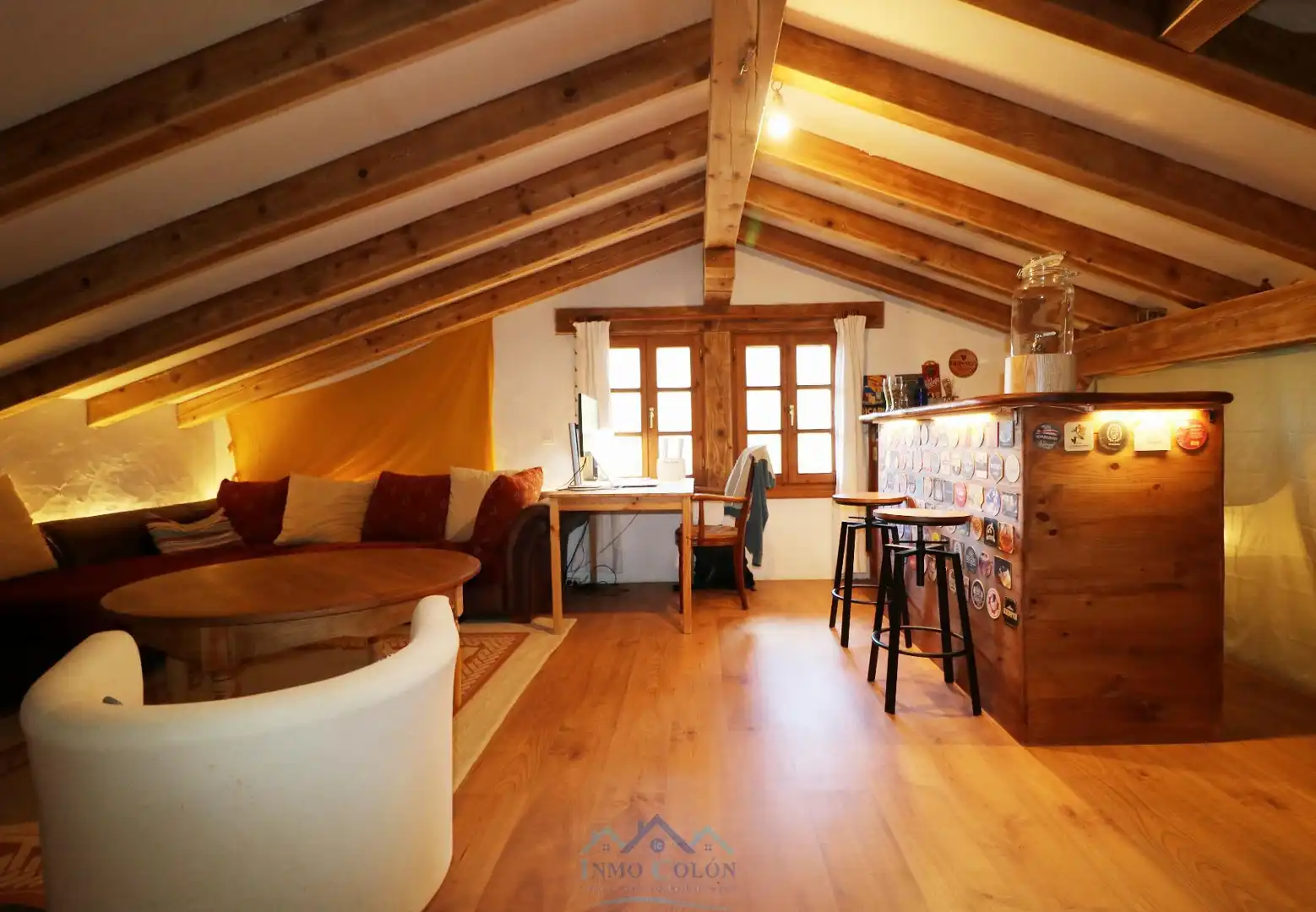 Living room of Houses for sale in Etxalar  with Heating, Terrace and Storage room