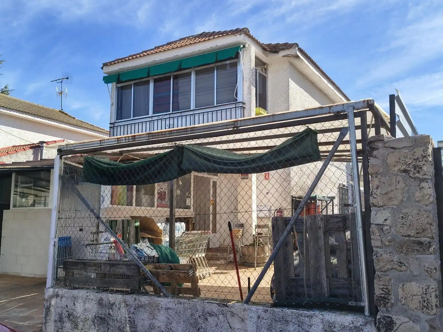 Exterior view of Houses for sale in Trijueque  with Heating