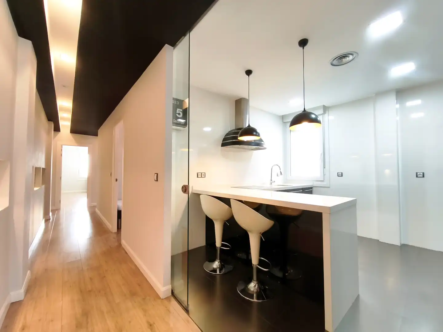 Küche von Wohnung zur Miete in  Logroño mit Klimaanlage, Heizung und Möbliert