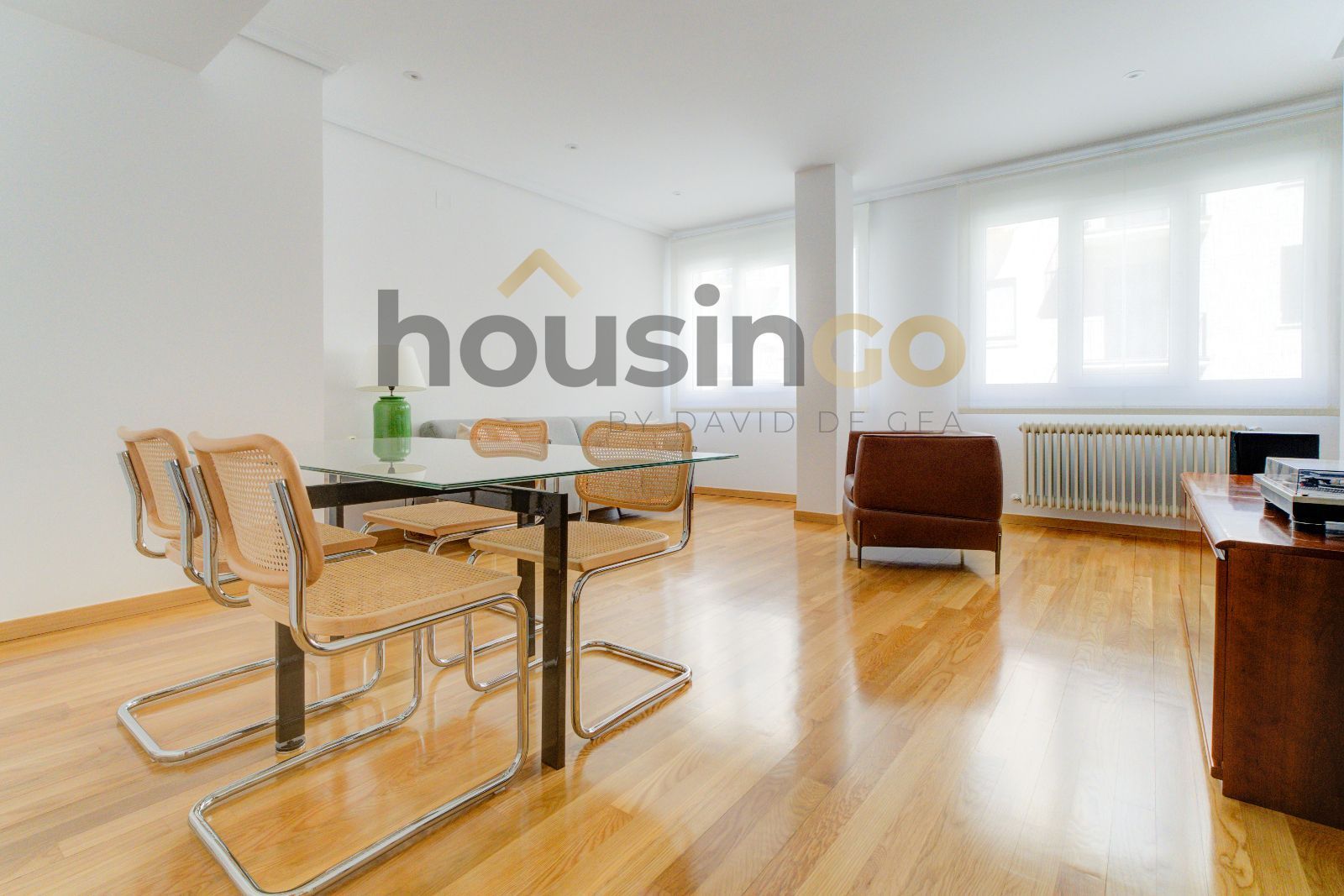 Exterior view of Flat for sale in  Madrid Capital  with Air Conditioner and Heating