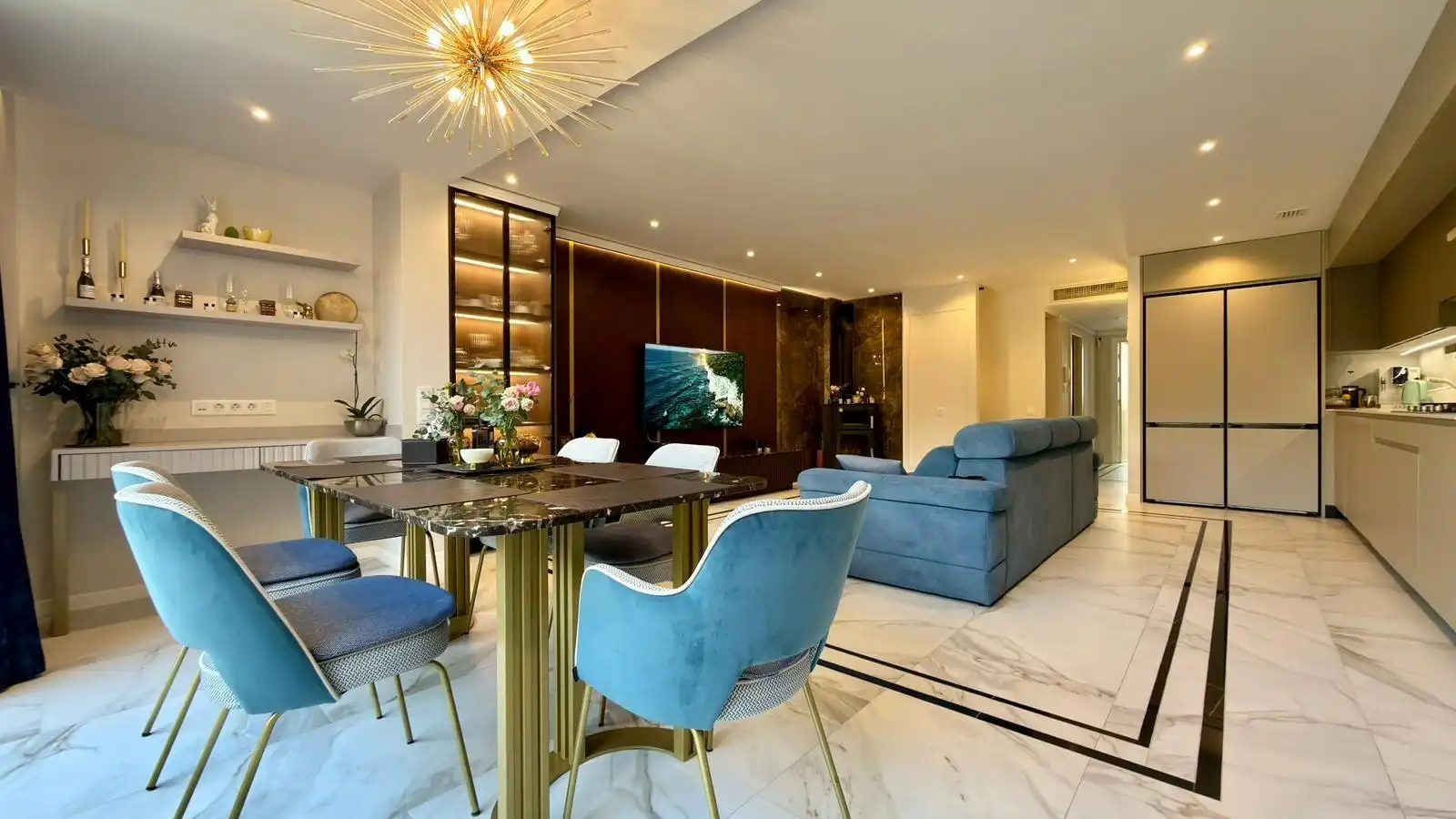 Sala de estar de Casa o chalet en venta en Alicante / Alacant con Aire acondicionado, Calefacción y Jardín privado