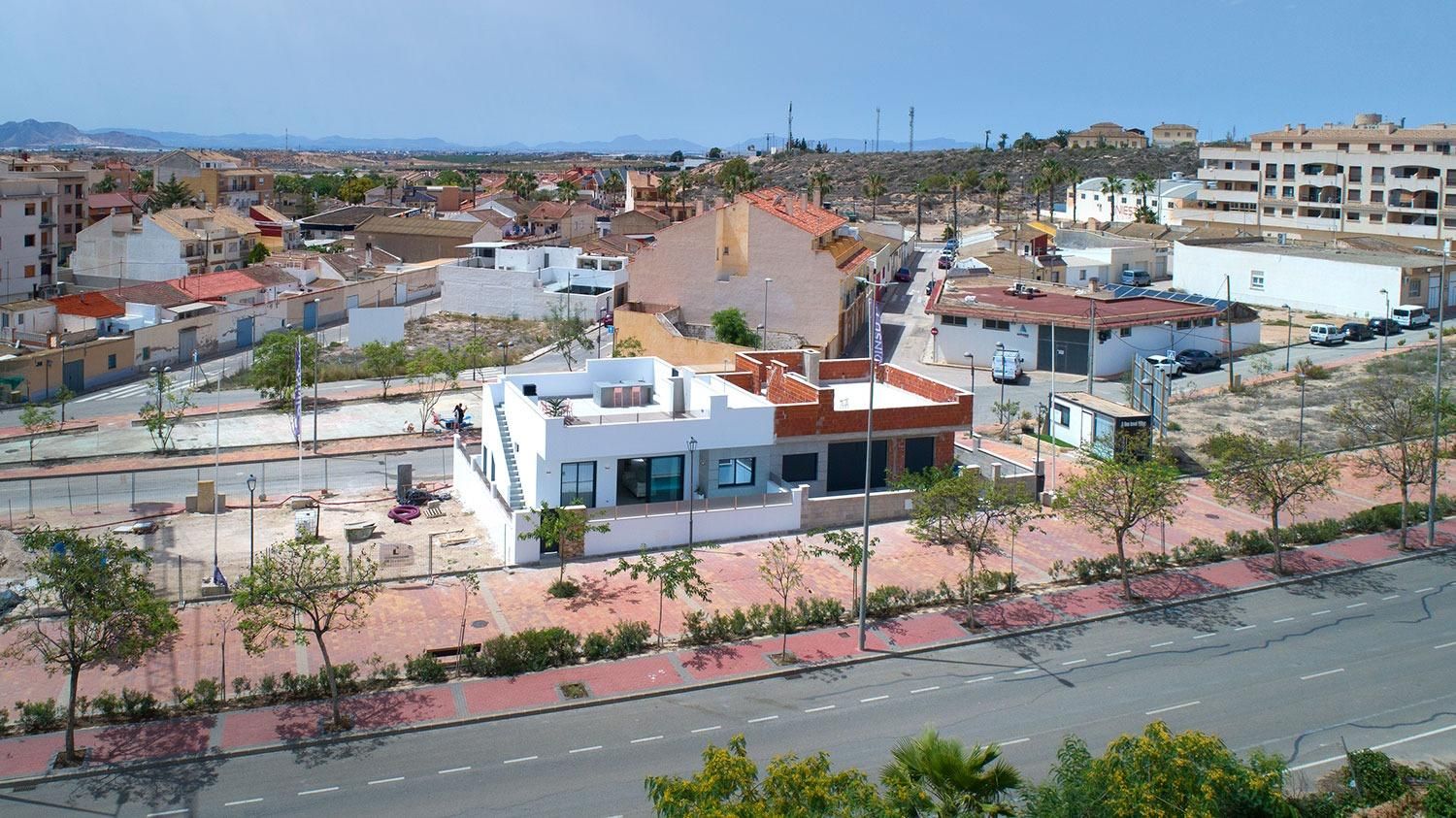 Vista exterior de Casa o xalet en venda en  Murcia Capital amb Aire condicionat, Calefacció i Jardí privat