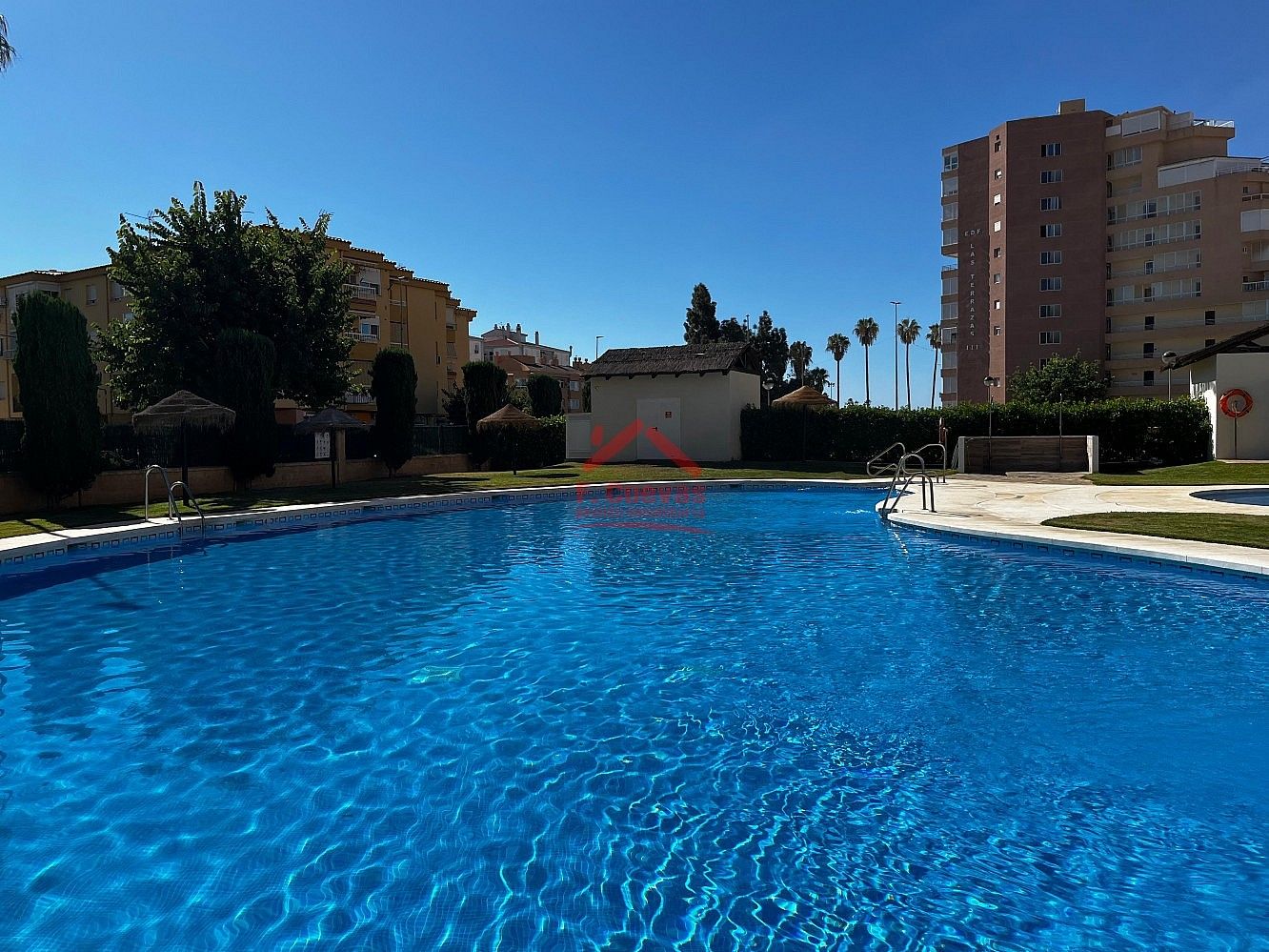 Swimming pool of Apartment for sale in Algarrobo  with Air Conditioner, Heating and Private garden