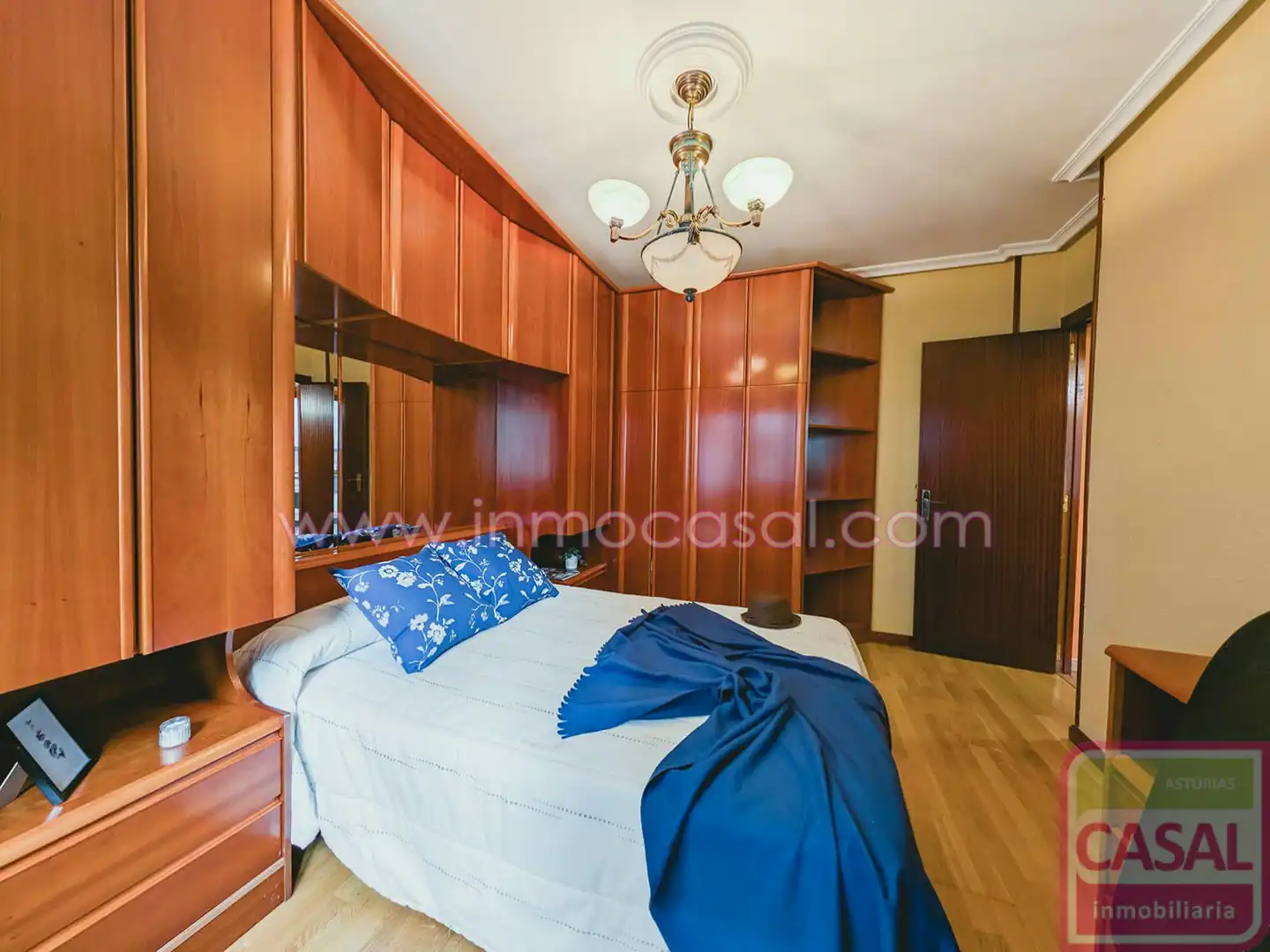 Bedroom of Flat for sale in Mieres (Asturias)  with Heating, Storage room and Furnished