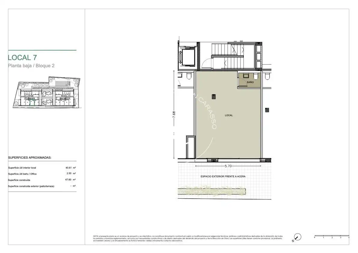 Local comercial de lloguer a Carrer Ramon de Dalmases, imagen 9