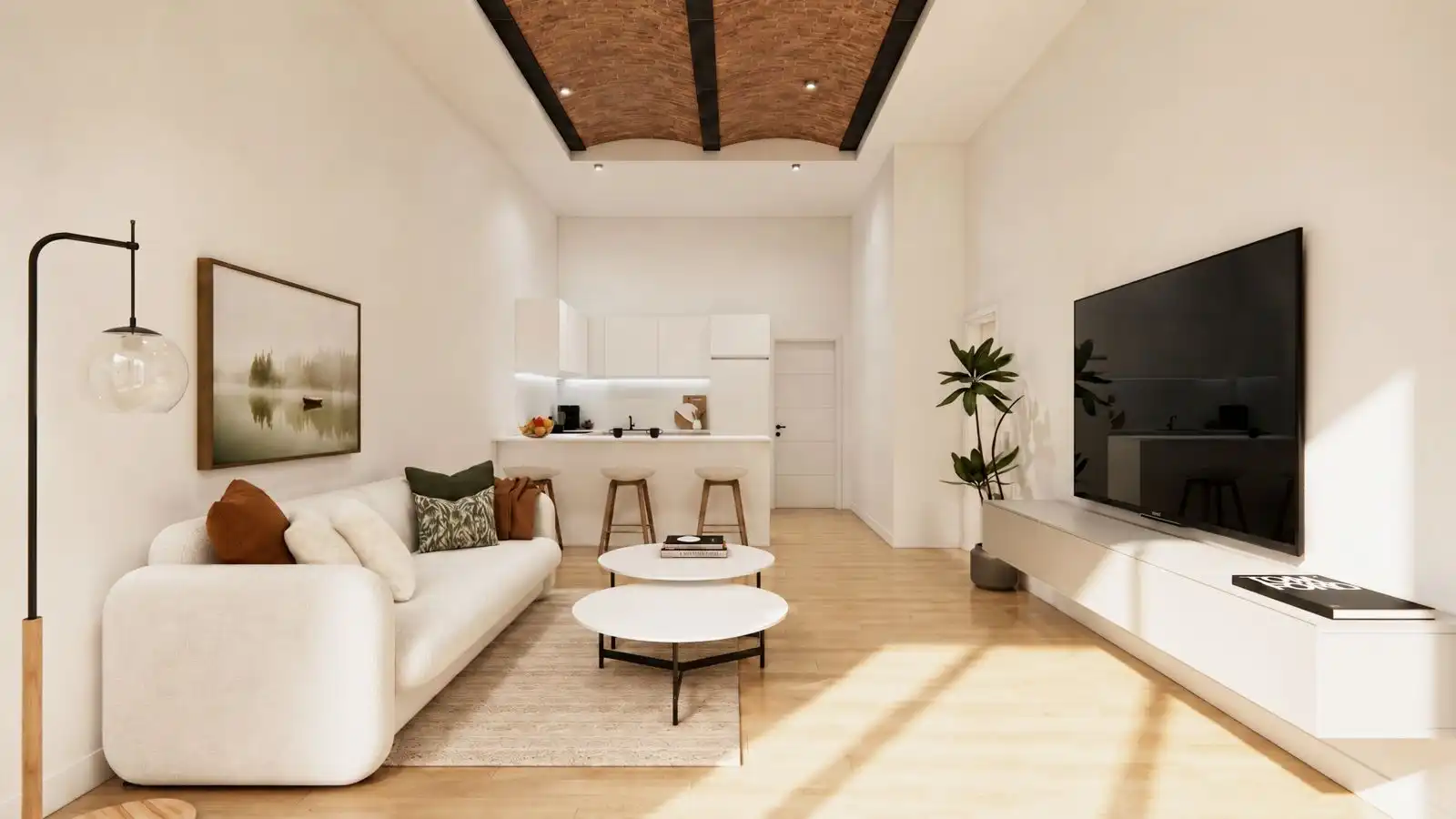 Sala d'estar de Planta baixa en venda en L'Hospitalet de Llobregat