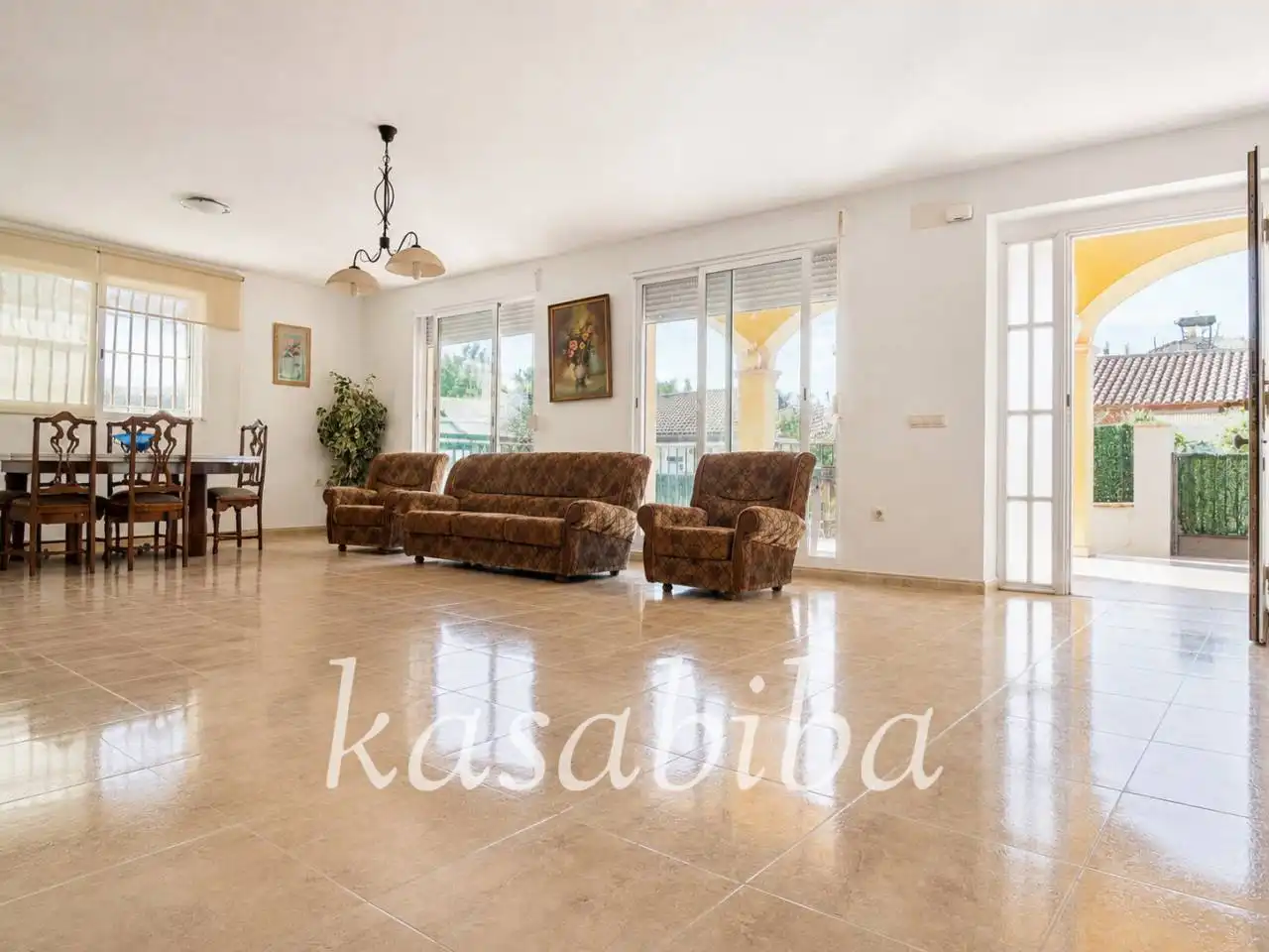 Living room of Houses for sale in Godelleta  with Private garden, Terrace and Swimming Pool