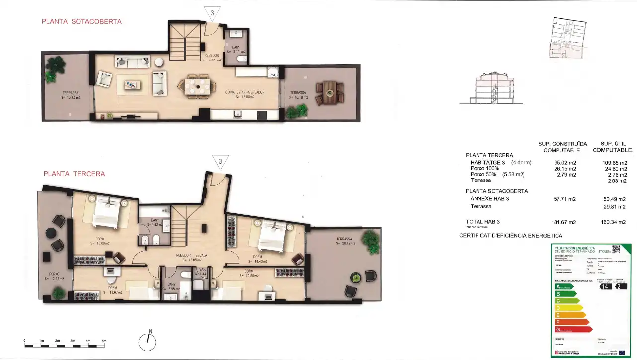 Dúplex en venta en Terrassa con Aire acondicionado, Calefacción y Parquet