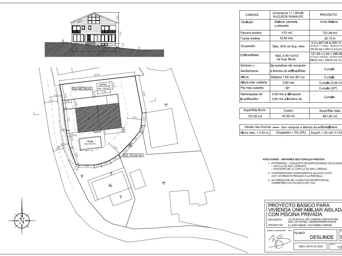 Residencial en venda en Cangas 