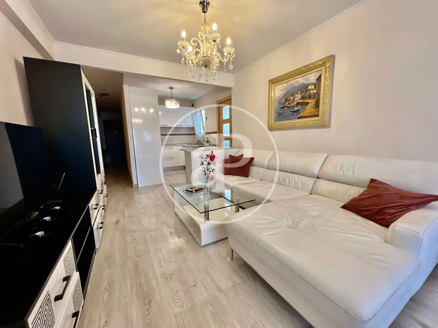 Sala de estar de Piso en venta en L'Alfàs del Pi con Aire acondicionado, Calefacción y Terraza