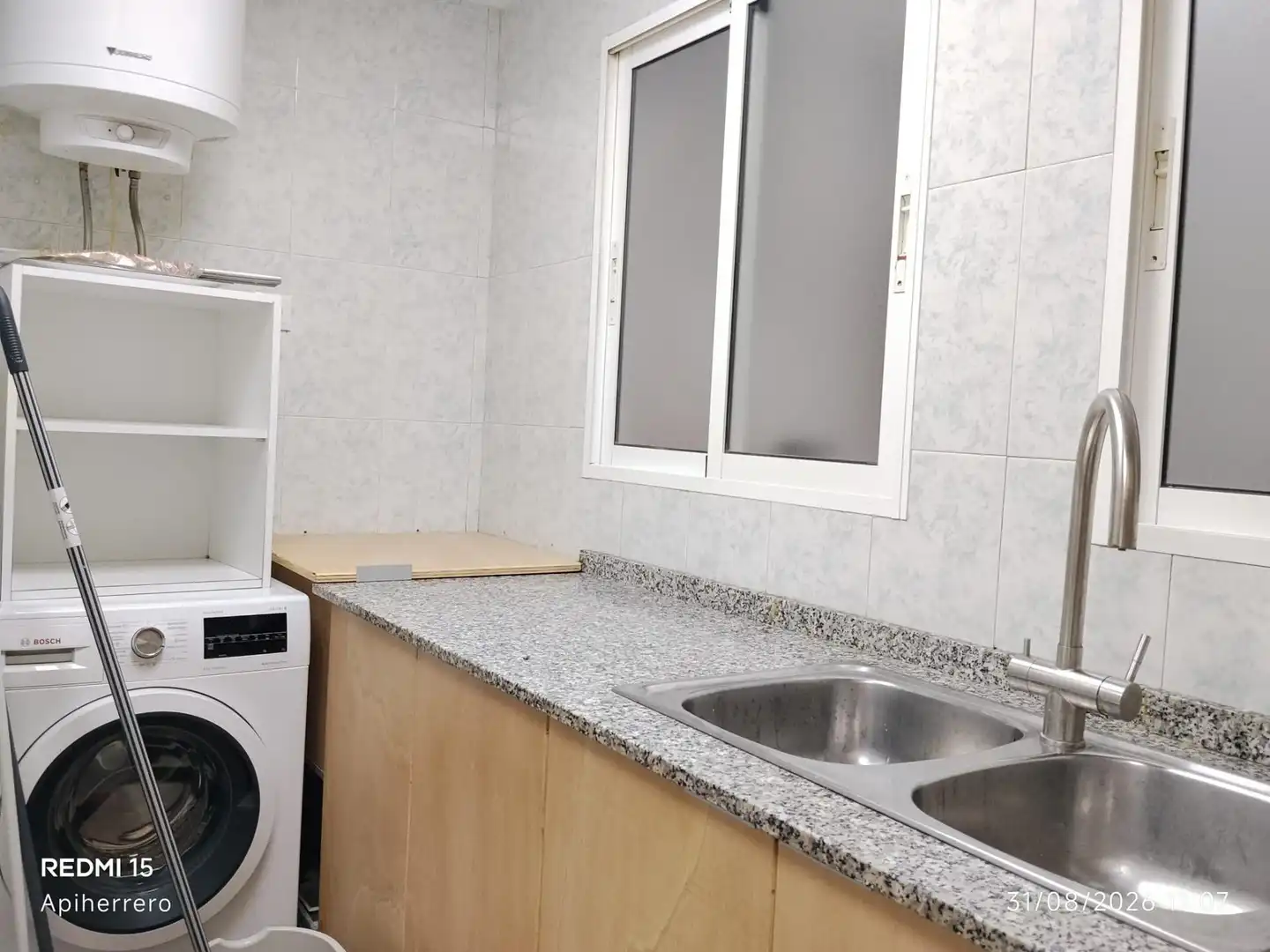 Kitchen of Flat for rent in Alicante / Alacant  with Air Conditioner and Furnished