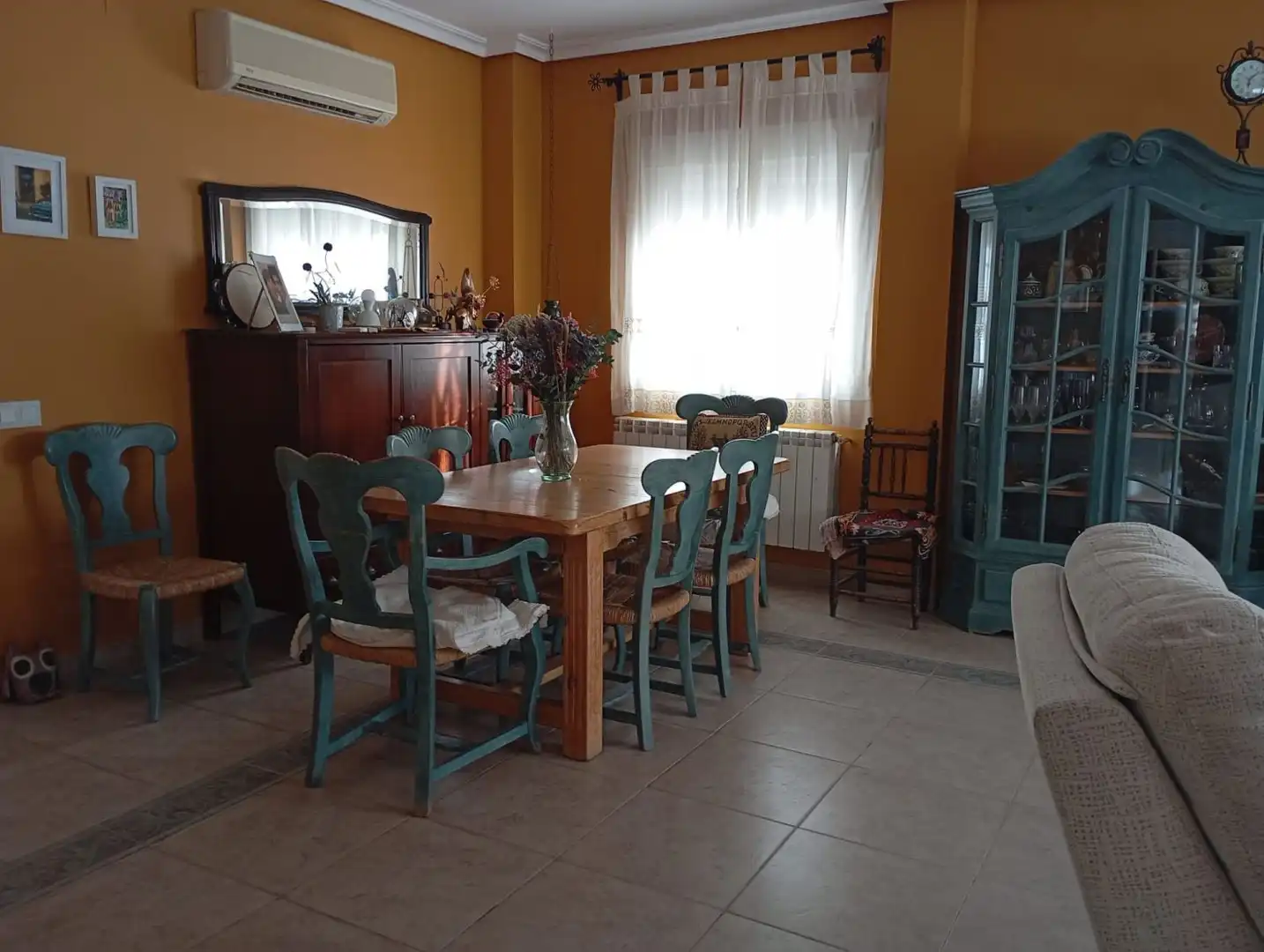 Esszimmer von Haus oder Chalet zum Verkauf in Valdepeñas mit Klimaanlage, Heizung und Terrasse