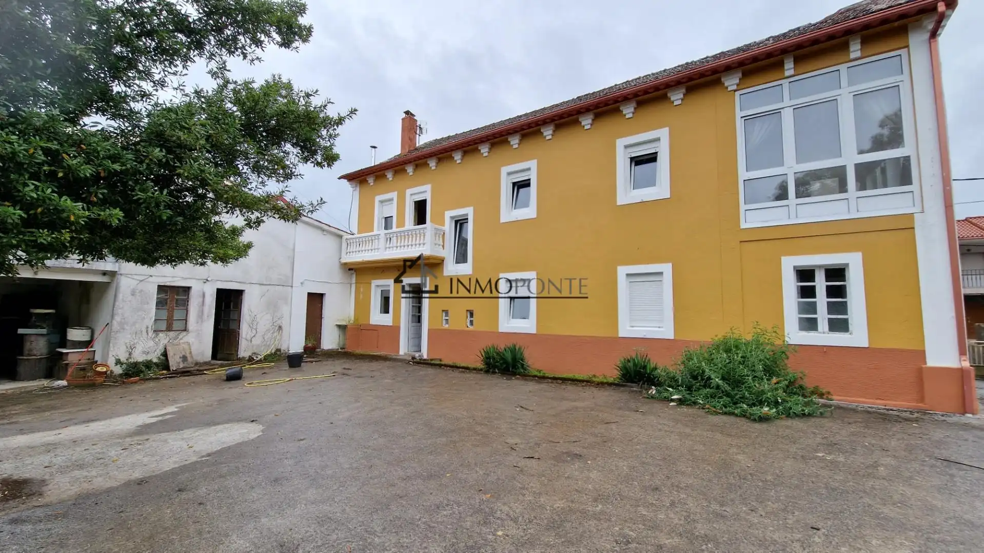 Vista exterior de Casa o chalet en venta en Forcarei con Jardín privado
