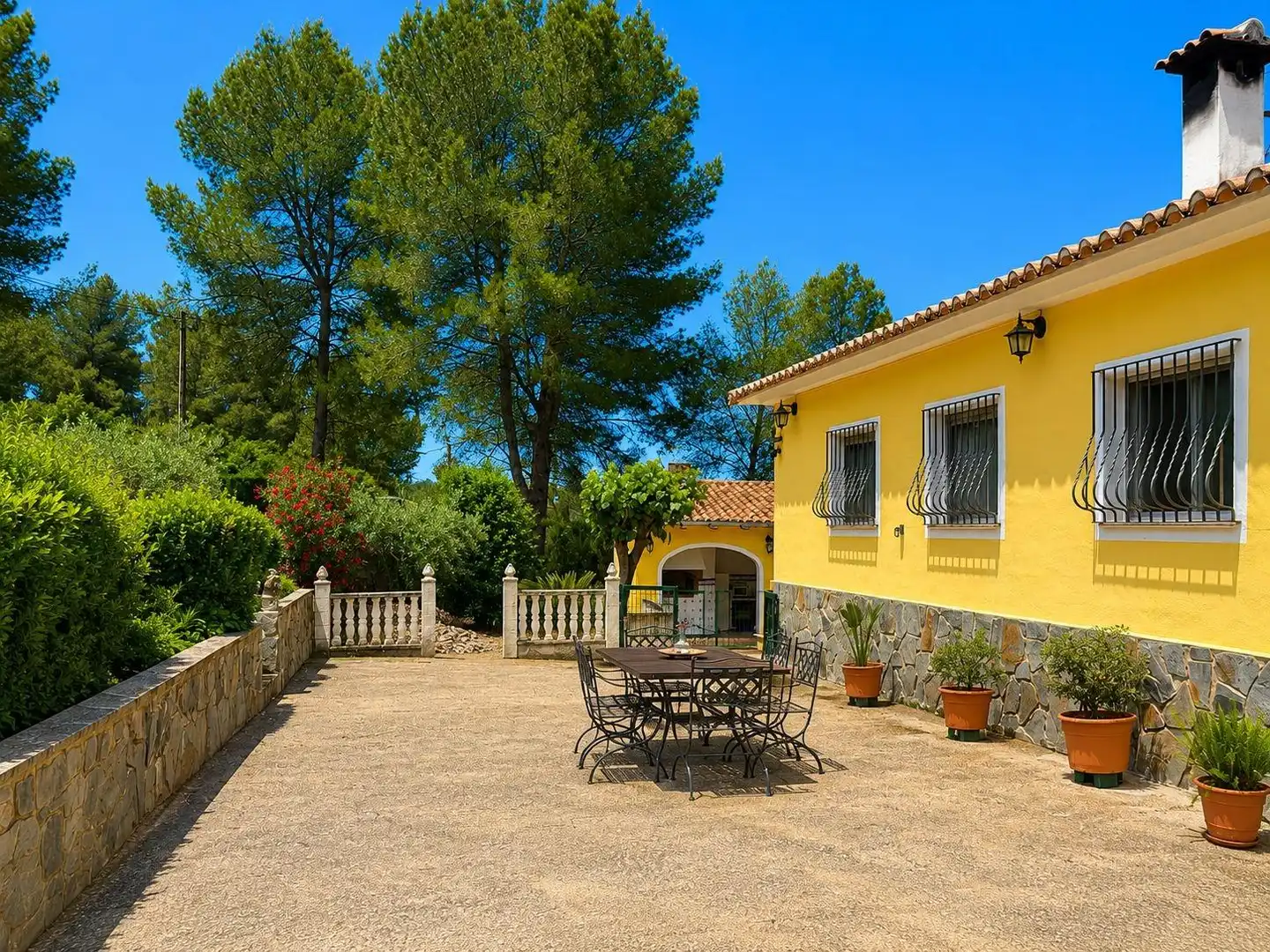 Exterior view of Houses for sale in Simat de la Valldigna  with Air Conditioner, Heating and Swimming Pool