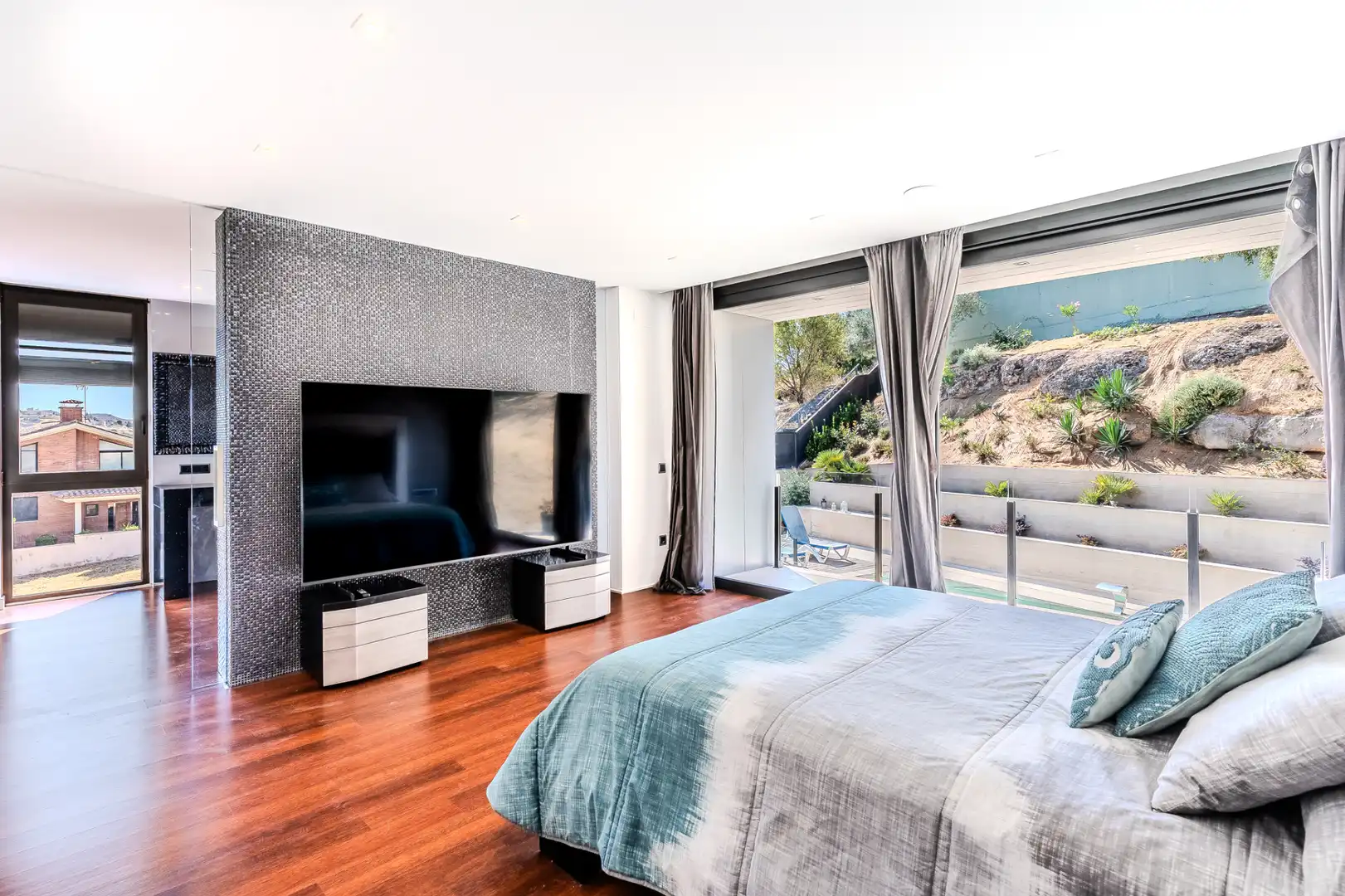 Dormitori de Casa o xalet en venda en Tàrrega amb Aire condicionat, Jardí privat i Terrassa