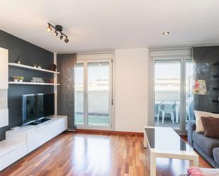 Sala d'estar de Apartament per a compartir en Sant Adrià de Besòs amb Terrassa