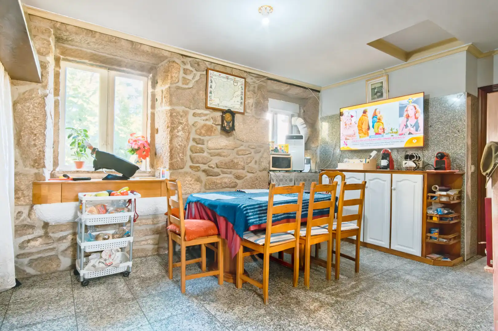 Cocina de Casa o chalet en venta en Arbo con Calefacción, Jardín privado y Terraza
